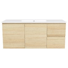 Nevada 1200mm Wall Hung Vanity with Ceramic Countertop